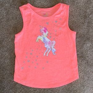 Unicorn Top for Girls